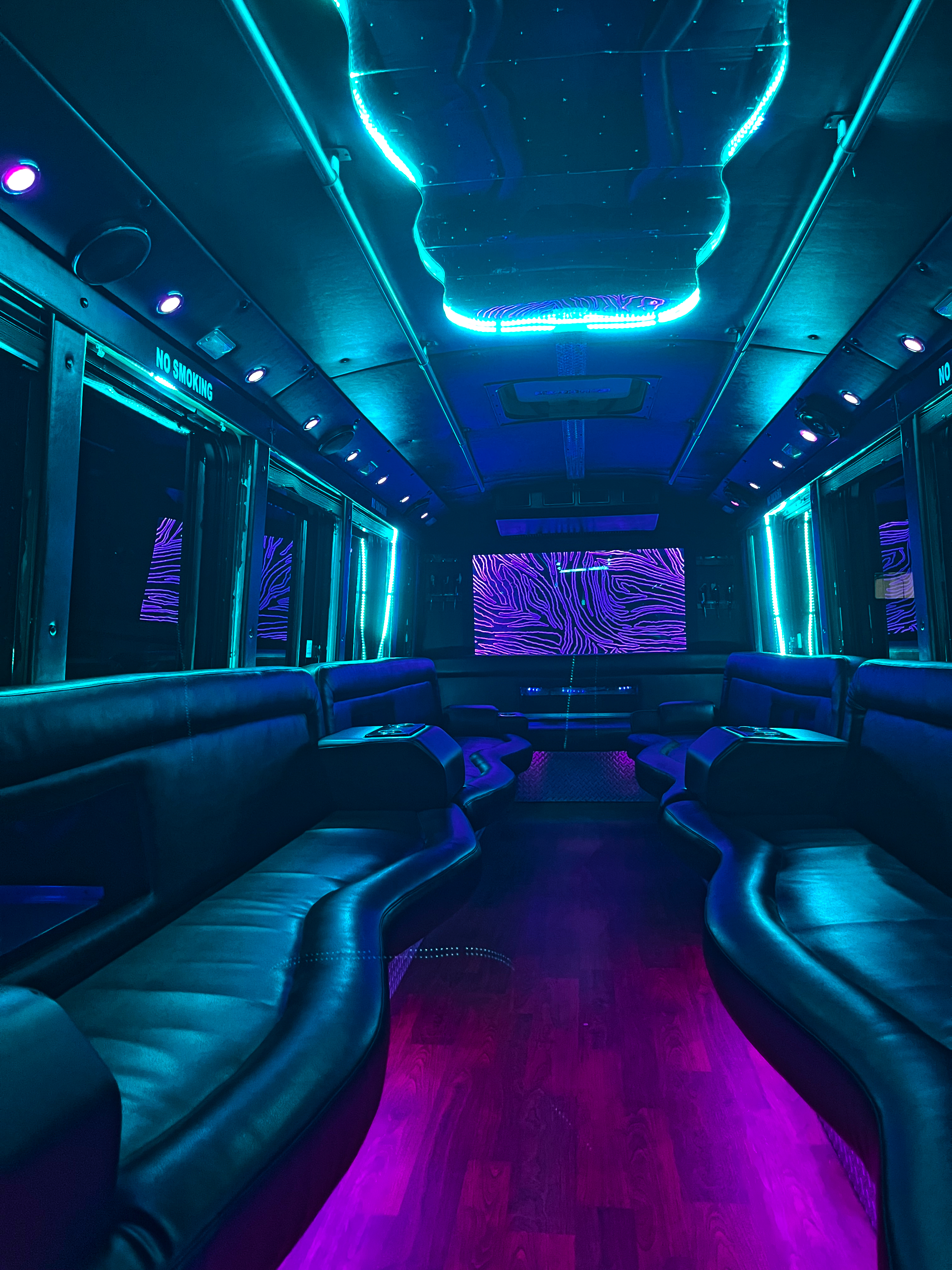 716 Limousine Fleet - gallery image of 20 pax luxury limousine buses