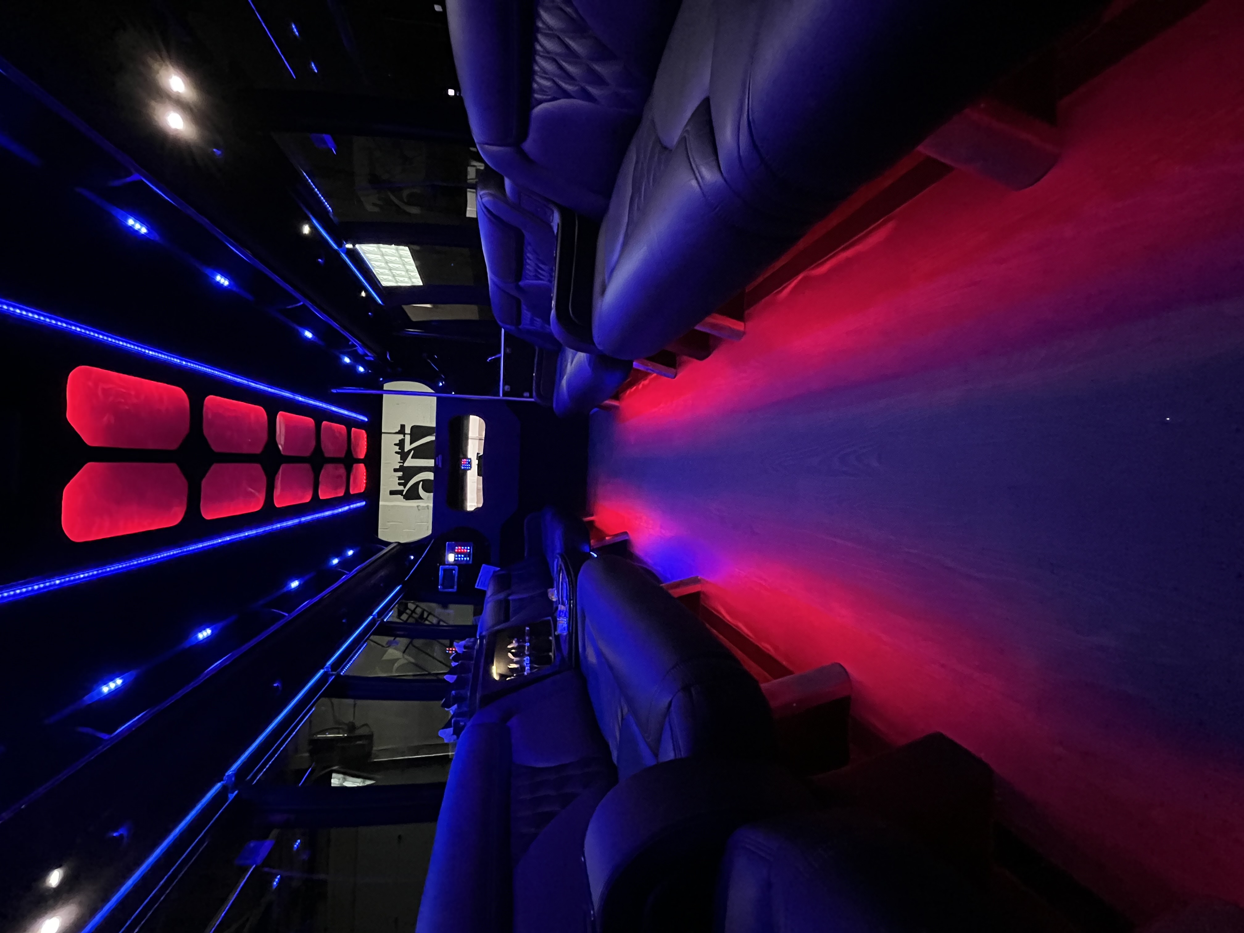 716 Limousine Fleet - gallery image of 20 pax luxury limousine buses